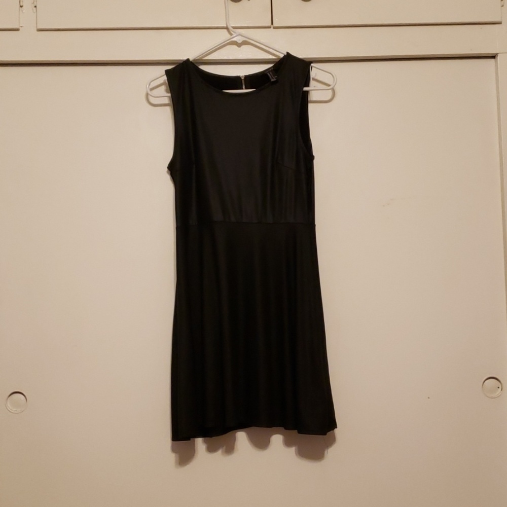 A black dress